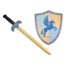 Sword & Shield Set Unicorn Blue